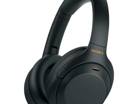 Sony WH1000XM4 B Premium Noise Cancelling Wireless Over-Ear Headphones - Refurbished Online Sale