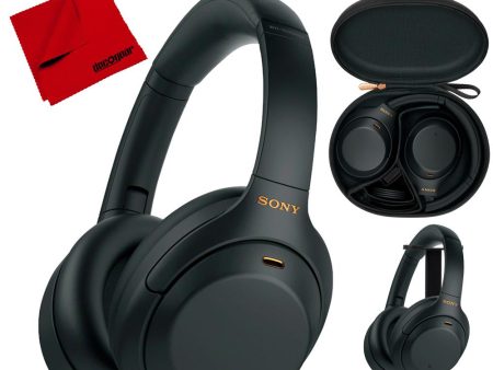 Sony Premium Noise Cancelling Wireless Over-the-Ear Headphones + Pro Stand Kit Cheap