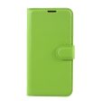 Litchi Surface Shell Leather Case with Stand for iPhone 12 Pro 12 Mobile Phone Accessories Discount