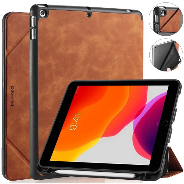 DG.MING See Series Case Auto Wake & Sleep Leather Shell for iPad 10.2 (2021) (2020) (2019) Online