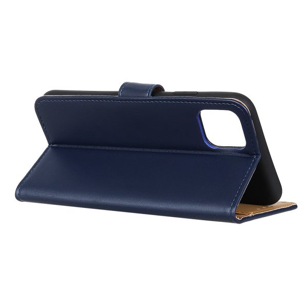 Wallet Leather Stand Casing for iPhone 11 Pro 5.8 inch (2019)- Blue Cheap