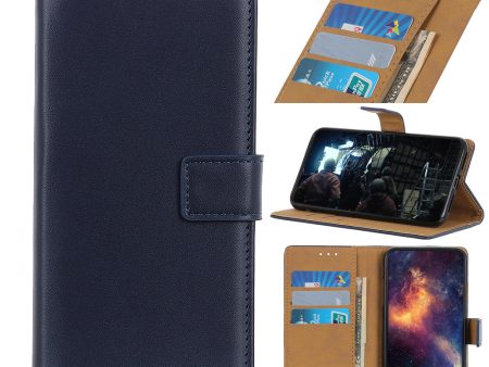 Wallet Leather Stand Casing for iPhone 11 Pro 5.8 inch (2019)- Blue Cheap