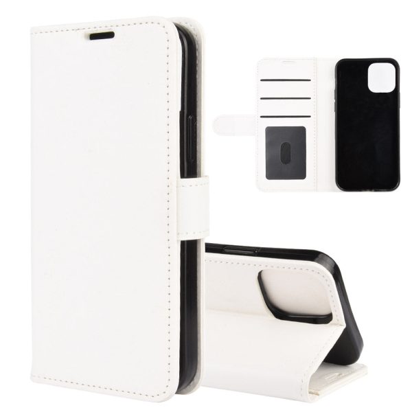 Crazy Horse Wallet Leather Stand Cell Phone Case for iPhone 12 Online Sale