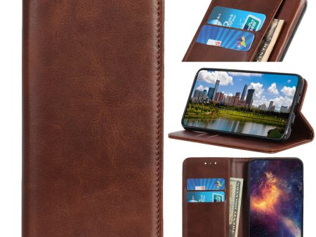 Auto-absorbed Split Leather Wallet Case for iPhone 11 Pro Max 6.5 inch (2019) Hot on Sale