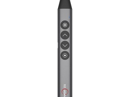 ASING A12 2.4GHz Wireless Presenter Pointer Digital Laser Stylus Magnetic Adsorption Presentation Clicker PPT Pointer Support Writing Discount