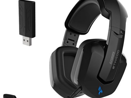 SOMIC GS809 Gaming Headset 2.4G Wireless Bluetooth Headphone Ultra-low Latency Earphone with Mic Support 3.5mm Audio Wired Connection Online now