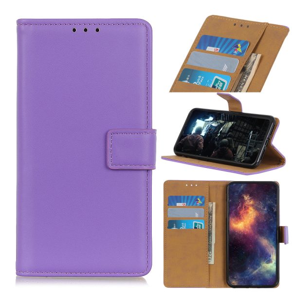 Wallet Leather Stand Casing for iPhone 11 Pro 5.8 inch (2019)- Purple Hot on Sale