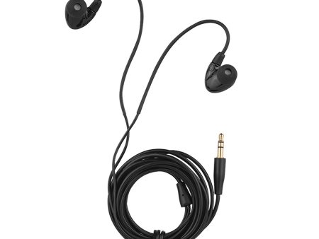 TAKSTAR TS-2260 In Ear Headset Wired Headphones Noise Cancelling Earbuds with 6.3mm Interface Adapter for Recording Monitoring Music Listening For Discount