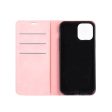 Silky Touch Leather Shell Wallet Stand Case for iPhone 12 Hot on Sale