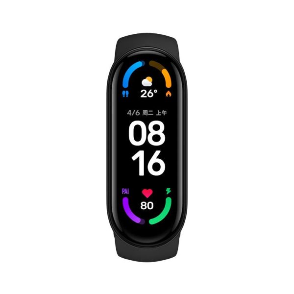 XIAOMI Mi Band 6 XMSH15HM Sports Bracelet AMOLED Screen Smart Watch Fitness Traker Wristband with Heart Rate Blood Pressure Monitoring Hot on Sale