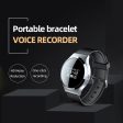 S8 16GB Voice Recorder Bracelet Digital Watch Sound Voice Password Encryption Audio Recorder for Lectures Meetings Interviews Classes Online Hot Sale