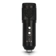 E102 192K Tripod USB Wired Condenser Microphone Professional Desktop Cardioid Mic for Recording Singing Teaching Gaming Live Broadcast Discount