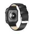 HAT PRINCE for Apple Watch Series 4   5   6 44mm   SE 44mm   SE (2022) 44mm Carbon Fiber Texture TPU Protective Case + 3D Full Size Curved Hot Bending HD Clear PET Film on Sale