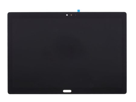 OEM LCD Screen and Digitizer Assembly Replacement Part (without Logo) for Lenovo Tab P10 TB-X705 LTE Version - Black For Sale