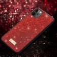 SULADA Dazzling Glittery Surface Leather Coated TPU Back Shell for iPhone 11 Pro Max 6.5 inch Discount