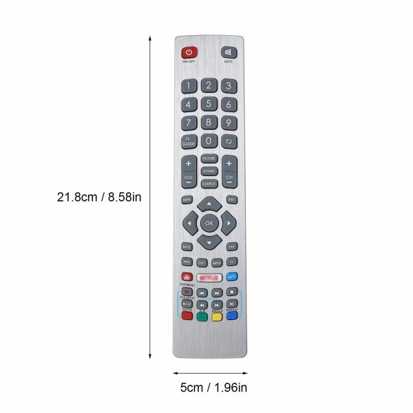 TV Remote Control Replacement for Sharp Aquos Remote Controller Smart Replacement Portable Size Easy to Grab with 3D Button Fernbedienung For Discount