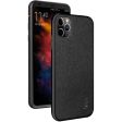 IMAK LX-5 Series for iPhone 11 Pro Max 6.5 inch Imitation Suede PU Leather+ PC + TPU Case with Explosion-proof Screen Film Online Hot Sale