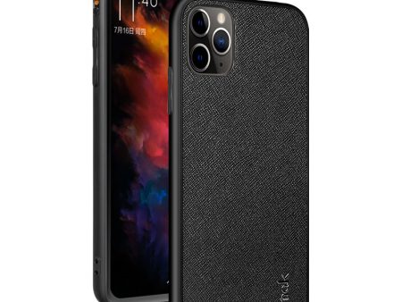 IMAK LX-5 Series for iPhone 11 Pro Max 6.5 inch Imitation Suede PU Leather+ PC + TPU Case with Explosion-proof Screen Film Online Hot Sale