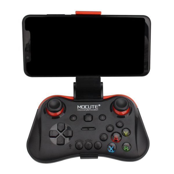 MOCUTE 056 Bluetooth Wireless Game Handle Android Joystick VR Joypad Mobile Controller for PUBG Smartphone TV Box PC + Support For Sale