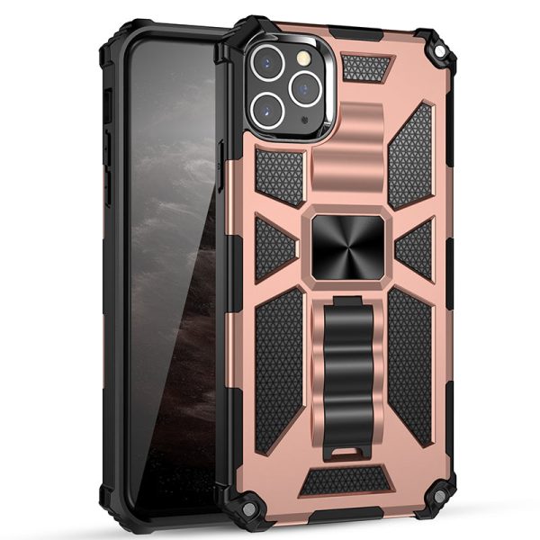 Shockproof Invisible Kickstand PC + TPU Hybrid Case for iPhone 11 Pro Max 6.5 inch For Cheap