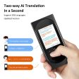 VORMOR T10 4G Offline Language Translation Device USB Rechargeable 106 Languages Instant Two Way AI Voice Translator with 2.4 Inch HD Screen Online Hot Sale