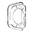 HAT PRINCE for Apple Watch Series 4   5   6   SE   SE (2022) 40mm Clear Soft TPU Cover + 3D PET Curved Hot Bending Clear Screen Protector on Sale