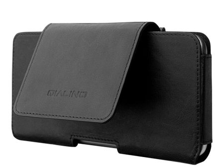 QIALINO Quality Cowhide Leather Holster Case Waist Bag for iPhone 11 Pro Max 6.5-inch Online now