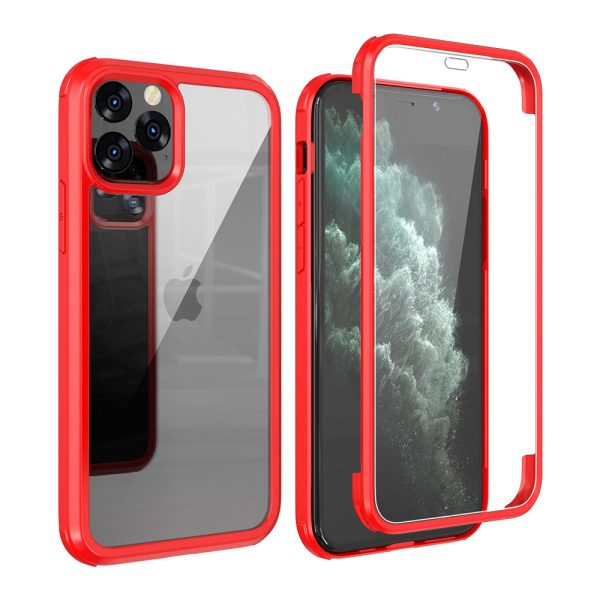 Tempered Glass (Front & Back) + TPU Frame Combo Cover for iPhone 11 Pro Max 6.5 inch Cheap