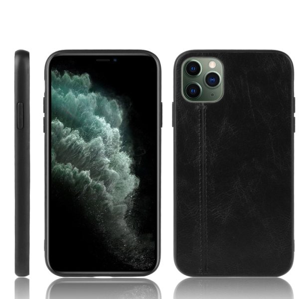 Leather Coated PC + TPU Hybrid Phone Cover Case for iPhone 11 Pro Max 6.5-inch Discount