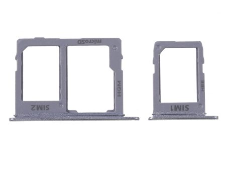 2PCS OEM Dual SIM MicroSD Card Tray Holder Repair Part for Samsung Galaxy A6 (2018) Discount